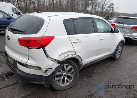 2015 Kia Sportage Lx from USA, damaged, VIN KNDPB3AC4F7677426